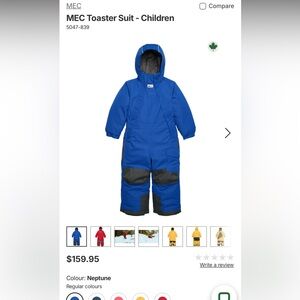 MEC Kids Toaster Suit - Fuschia pink size 5